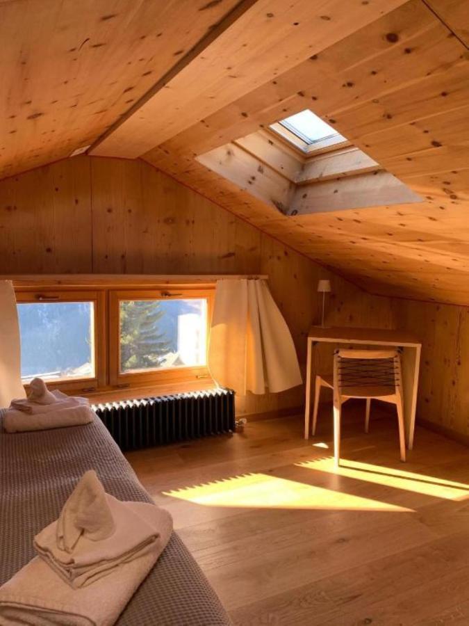 Hotel Les Touristes Verbier Buitenkant foto
