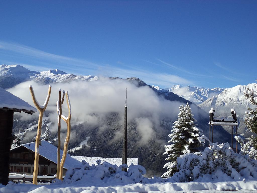 Hotel Les Touristes Verbier Buitenkant foto